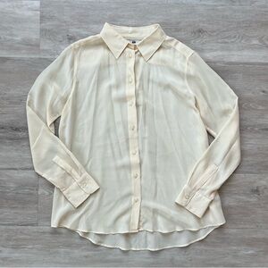 Uniqlo Silk Button-Down Shirt